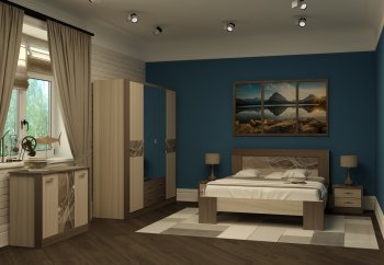 Модульная спальня Николь в Мирном - mebel154.com