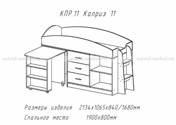 Каприз-11(паутинка) в Мирном - mebel154.com