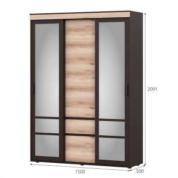 Шкаф-купе Берген в Мирном - mebel154.com