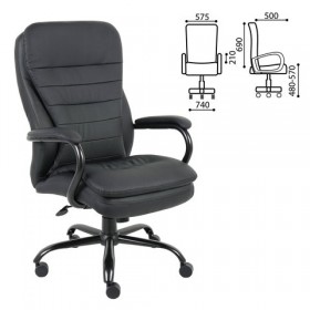 Кресло офисное BRABIX Heavy Duty HD-001 в Мирном - mebel154.com