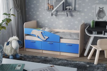 Кровать Дельфин 1.6 в Мирном - mebel154.com