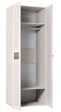 Шкаф для одежды 2-х дверный 54 Карина в Мирном - mebel154.com