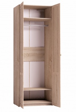 Шкаф для одежды 2-х дверный 62 Sherlock в Мирном - mebel154.com