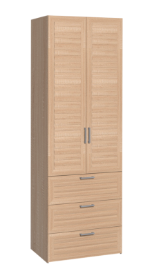 Шкаф для одежды 2-х дверный с ящ 12 Регата в Мирном - mebel154.com