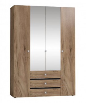 Шкаф для одежды 4-х дверный 555 Neo в Мирном - mebel154.com