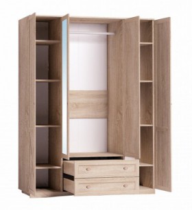 Шкаф для одежды 4-х дверный 9 Adele в Мирном - mebel154.com