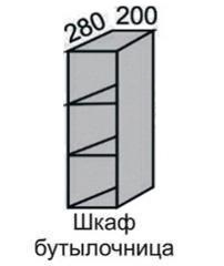 Шкаф верхний 720 ВШ 20 в Мирном - mebel154.com