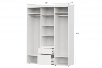 Шкаф-купе Одри 1.7м в Мирном - mebel154.com